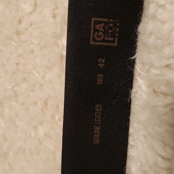 NWT Fabio Corti Leather Belt Made in Italy Sz 42 - Picture 3 of 6